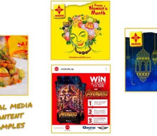 Social media content for brands